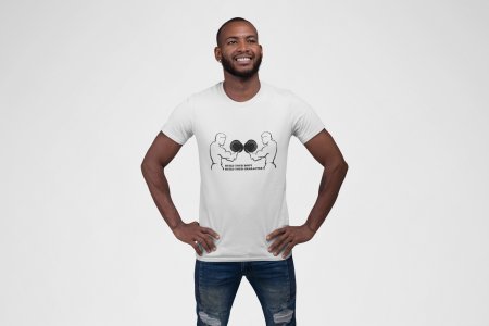 Build Your Body - Line Art for Male - Half Sleeves T-shirt