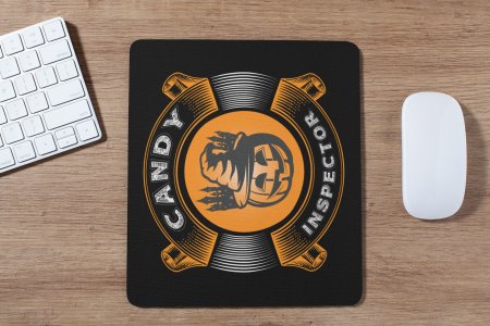 Candy in Spector, pumpkin -Halloween Theme Mousepad