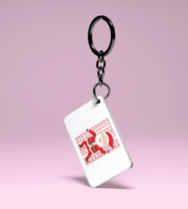 Santa The Party Guy: Best Designed Key Chain byPerfect Gift For Secret Santa