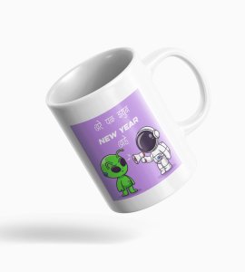 Run Away From Here, New Year Printed Coffee Mugs