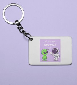 Run Away From Here, New Year Printed Key-Chain