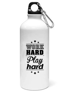 Play hard - Sipper bottle of illustration designs