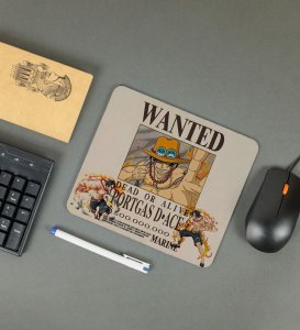 Hero of the Flames: Legendary Pirate Poster Printed Mousepad