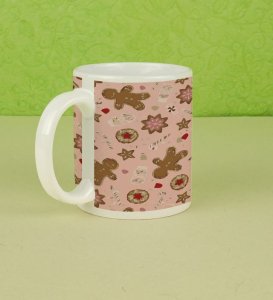 Celebrate with Christmas Sweet Festive Treats Full Printed Coffee Mug