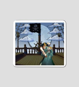 Captain's Treasure Hunt Printed Mousepad